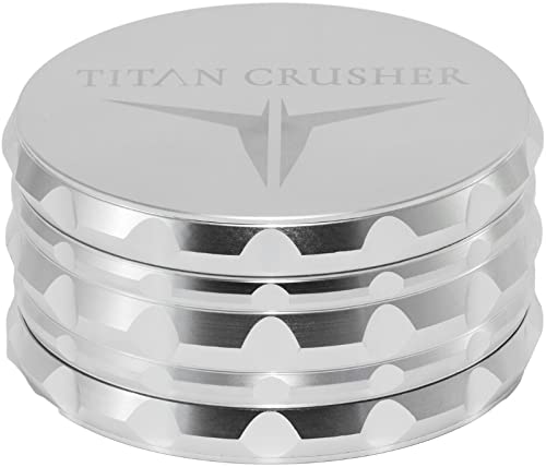 Titan Crusher Herb Grinder, Black